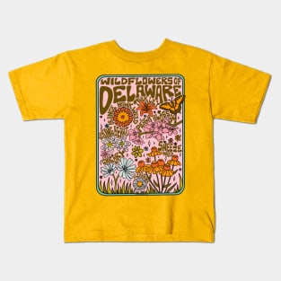 Delaware Wildflowers Kids T-Shirt